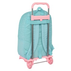 Trolley per la Scuola Moos Butterflies Azzurro 30 x 46 x 14 cm    