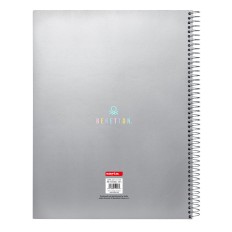 Agenda Benetton Silver Argentato A4 120 Fogli    