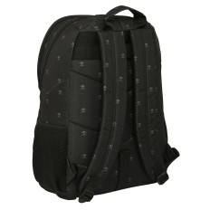 Zaino Scuola Safta California Nero 32 x 44 x 16 cm    