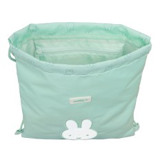 Zainetto con Cordini Miffy Menta Menta 26 x 34 x 1 cm    