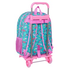 Trolley per la Scuola My Little Pony Magic Rosa Turchese 33 x 42 x 14 cm    