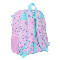 Zaino Scuola Frozen Cool days Violetta Blu cielo 33 x 42 x 14 cm    