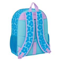 Zaino Scuola Stitch Hawaii Azzurro 33 x 42 x 14 cm    