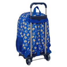 Trolley per la Scuola Sonic Prime Azzurro 33 x 42 x 14 cm    