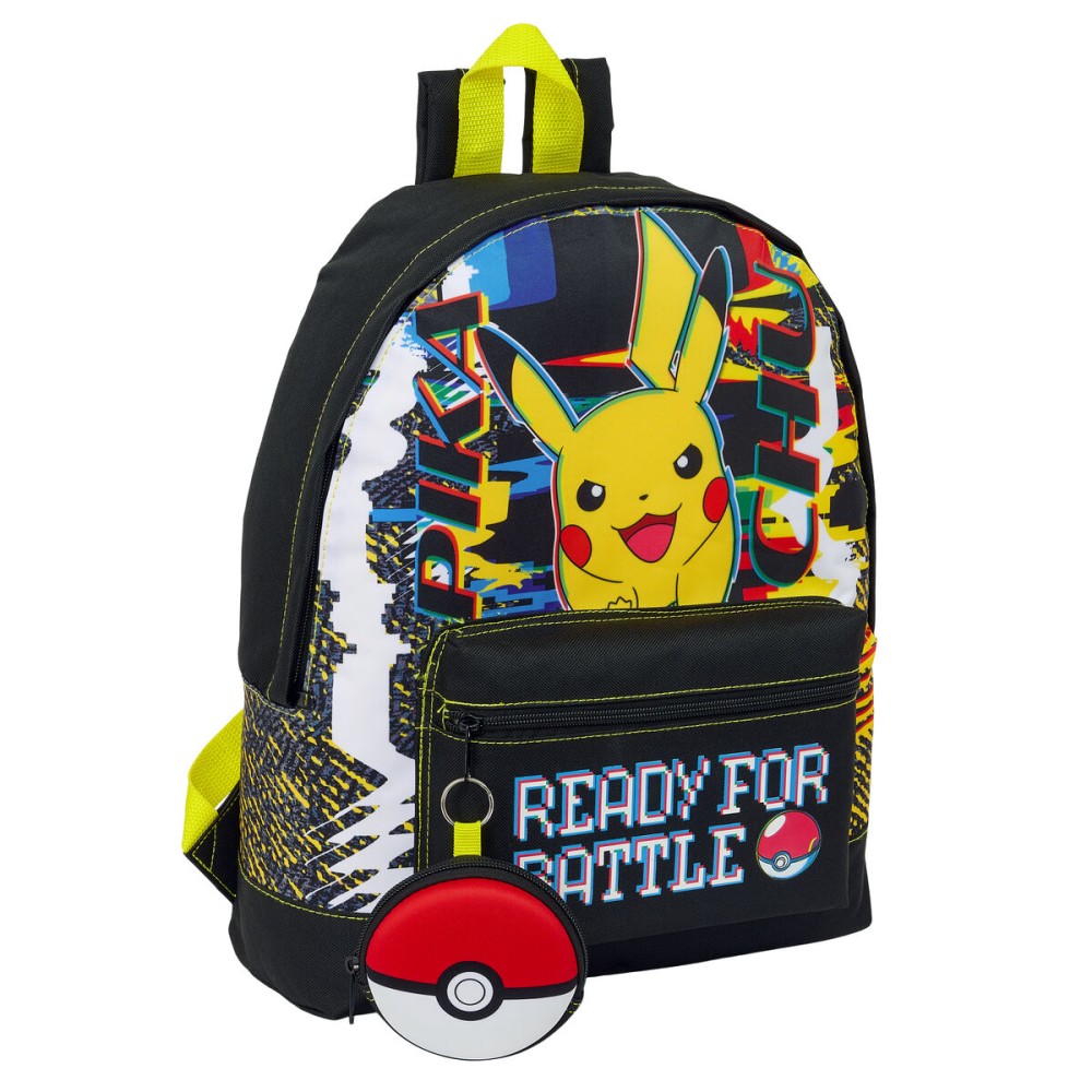 Zaino Scuola Pokémon Multicolore 32 x 40 x 12 cm    