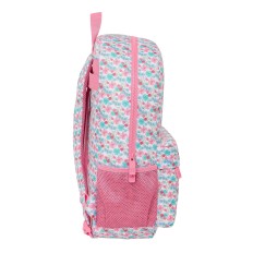 Zaino Scuola Moos Flores Multicolore 30 x 46 x 14 cm    