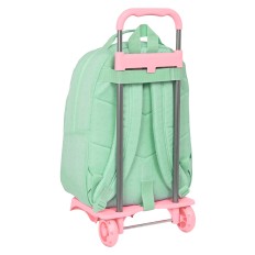 Trolley per la Scuola BlackFit8 Moon Verde 32 x 42 x 15 cm    