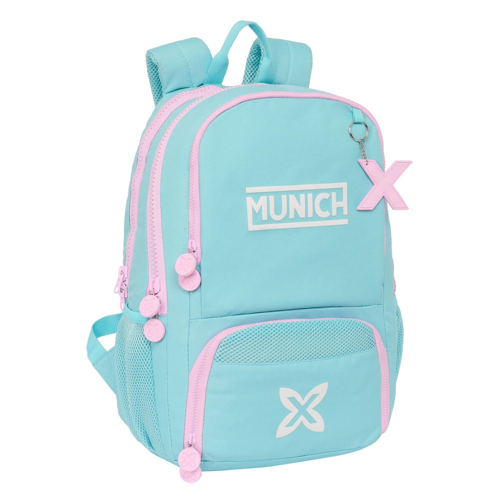 Zaino Scuola Munich Heaven Celeste 30 x 42 x 17 cm    