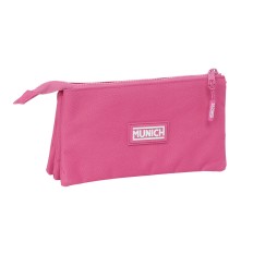 Portaoggetti Triplo Munich Basic Fucsia 22 x 12 x 3 cm    