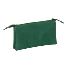 Portaoggetti Triplo Real Betis Balompié Verde 22 x 12 x 3 cm    