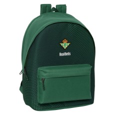 Zaino Scuola Real Betis Balompié Verde 31 x 44 x 18 cm    