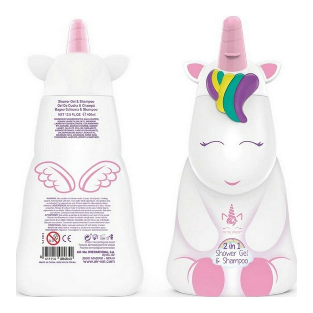 Gel e Shampoo 2 in 1 Eau My Unicorn Cartoon P8472 400 ml    