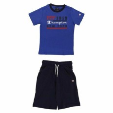 Completo Sportivo per Bambini Champion Azzurro 2 Pezzi Taglia  13-14 Anni 