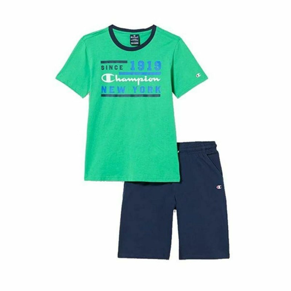 Completo Sportivo per Bambini Champion Verde 2 Pezzi Verde limone Taglia  15-16 Anni 