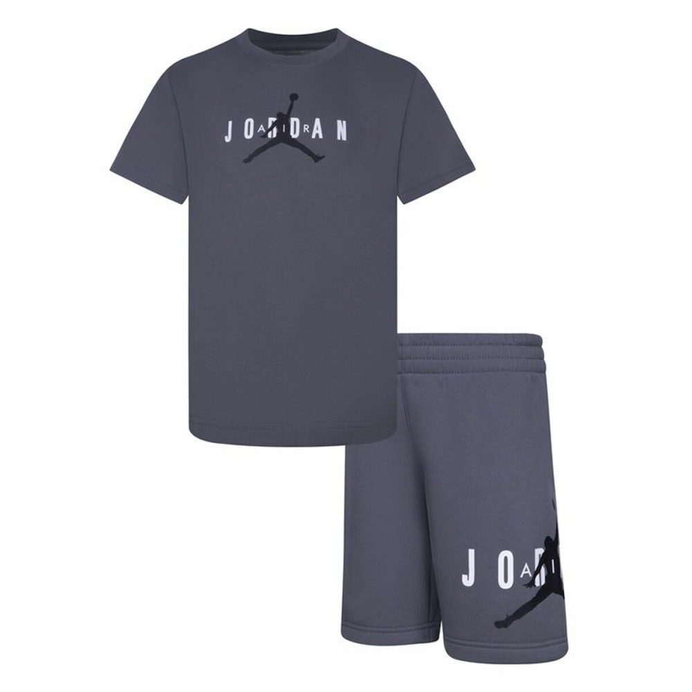 Completo Sportivo per Bambini Jordan Jordan Grigio Taglia  2-3 Anni 