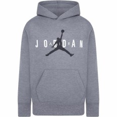 Felpa con Cappuccio Bambino Jordan Jordan Jumpman Sustainable Grigio Taglia  XL 