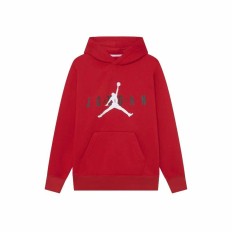 Felpa con Cappuccio Bambino Jordan Jumpman Bianco Rosso Taglia  13-15 Anni 