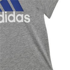 Completo Sportivo per Neonati Adidas Essentials Organic Grigio Taglia  9-12 Mesi 