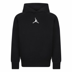 Felpa con Cappuccio Bambino Jordan Dri-fit Sport Crossover Bianco Nero Taglia  10-12 Anni 