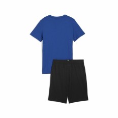 Completo Sportivo per Bambini Puma Essentials Azzurro Taglia  3-4 Anni 