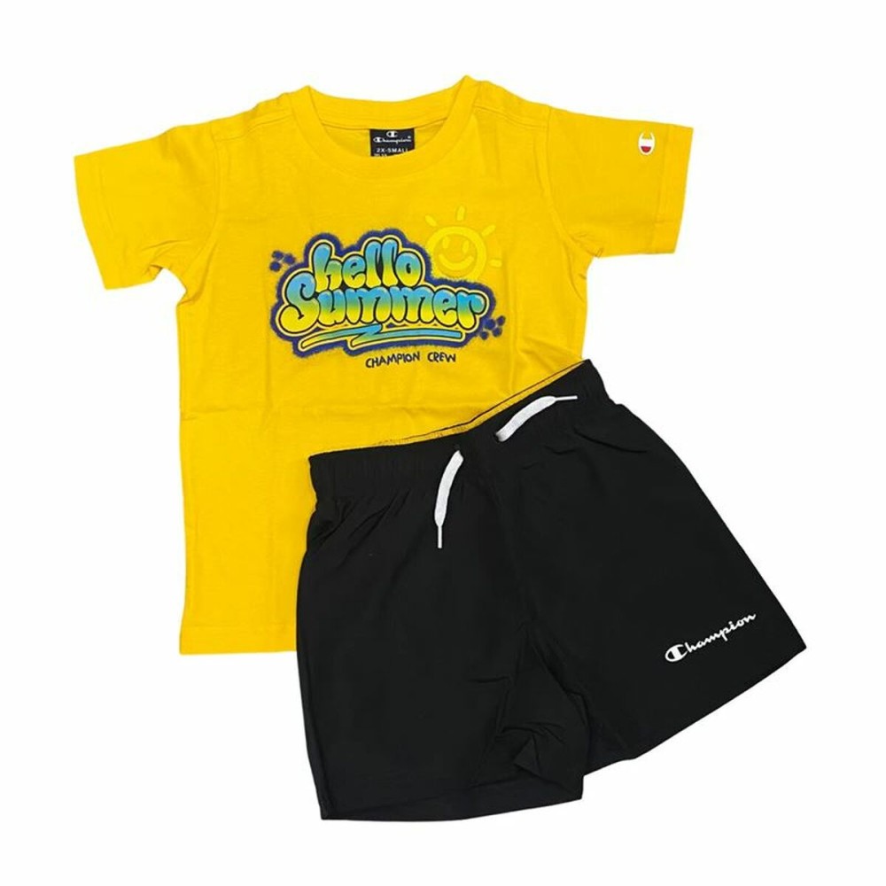 Completo Sportivo per Bambini Champion Essentials Giallo Taglia  11-12 Anni 