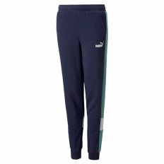 Pantalone di Tuta per Bambini Puma Essential+ Colorblock B Blu scuro Taglia  Taglia - 7-8 Anni 