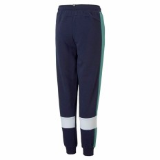 Pantalone di Tuta per Bambini Puma Essential+ Colorblock B Blu scuro Taglia  Taglia - 7-8 Anni 