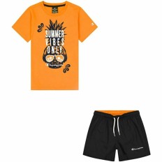 Completo Sportivo per Bambini Champion Arancio Taglia  15-16 Anni 