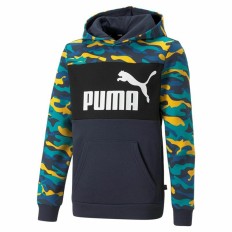 Felpa con Cappuccio Bambino Puma Essentials Multicolore Mimetico Taglia  Taglia - 7-8 Anni 