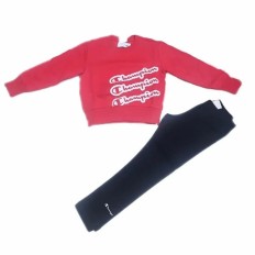 Tuta da Bambini Champion Rosso Taglia  XL 