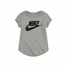 Maglia a Maniche Corte per Bambini Nike Futura SS Grigio Taglia  Taglia - 18 Mesi 