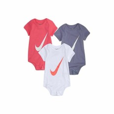 Body Nike Kids 3 Multicolore Taglia  0-6 Mesi 