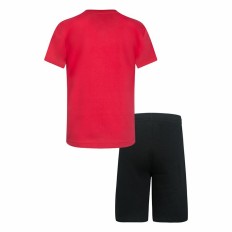 Completo Sportivo per Bambini Converse Core Tee Ft Short Nero Magenta Taglia  2-3 Anni 