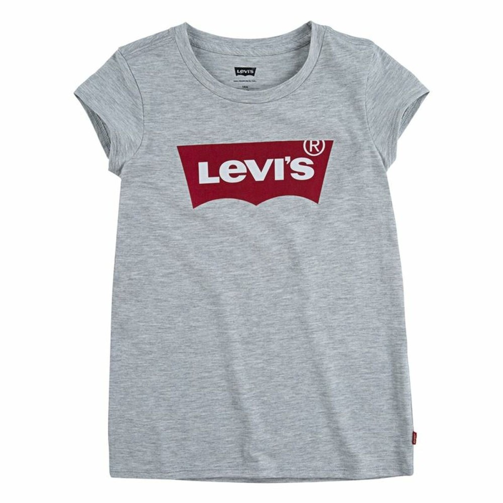 Maglia a Maniche Corte per Bambini Levi's Batwing Grigio chiaro Taglia  14 anni 