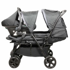 Passeggino per Bambini Bambisol Nero    