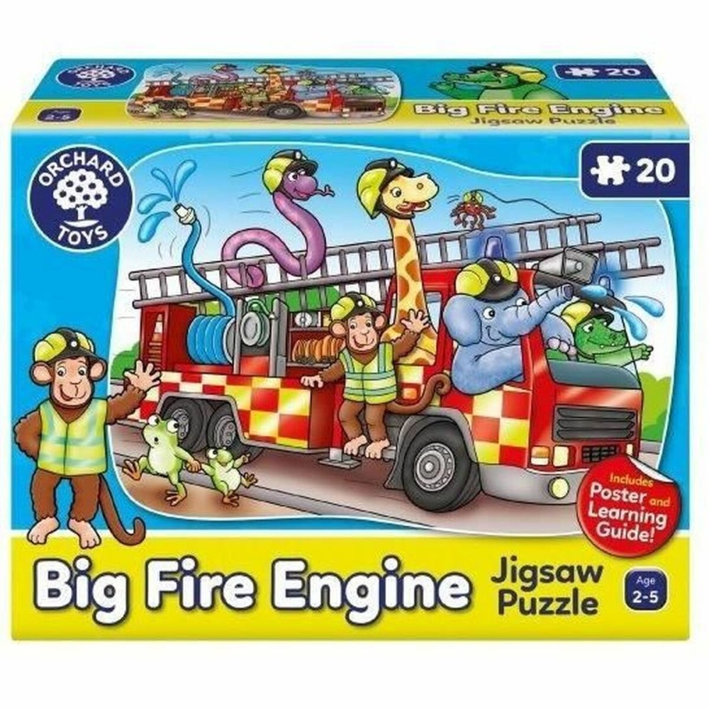 Puzzle Orchard Big fire Engine (FR)    