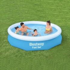 Piscina Gonfiabile Bestway Azzurro 3200 L 305 x 66 cm    