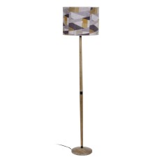 Lampada da Terra Beige Naturale 40 x 40 x 167 cm    