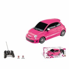 Macchinina Radiocomandata Mondo Fiat 500 Abarth Rosa 1:14    