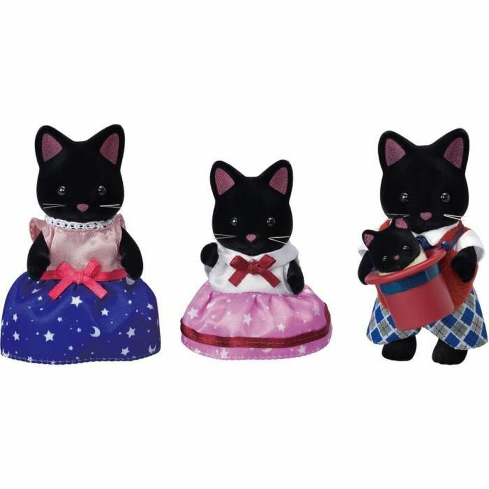 Personaggi d'Azione Sylvanian Families 5530 SYLVANIAN FAMILIES The Magician Cat Family For Children    