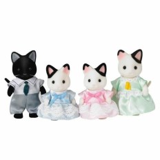 Personaggi Sylvanian Families Two-tone Cat Family    