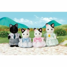 Personaggi Sylvanian Families Two-tone Cat Family    