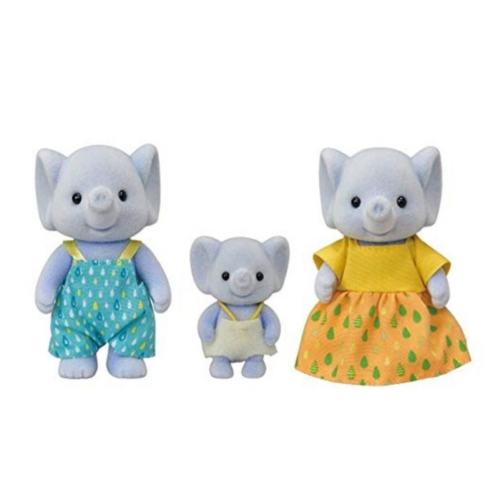 Bambole   Sylvanian Families  5376 The Elephant Family              