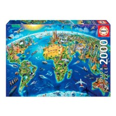 Puzzle Educa World Symbols 17129.0 2000 Pezzi    