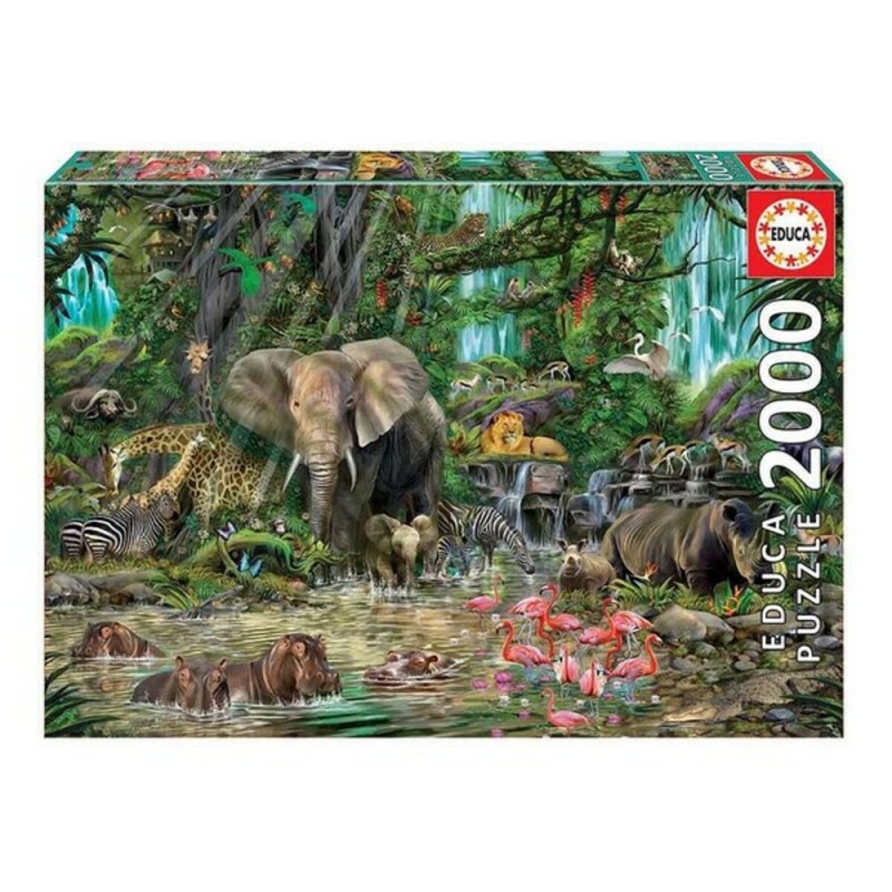 Puzzle Educa African Jungle 2000 Pezzi    