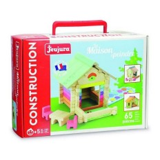 Casa in Miniatura Fisher Price Jeujura House To Paint 65 Pezzi Pittura    