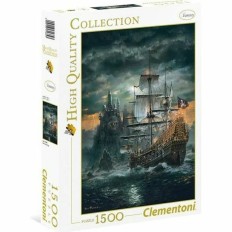 Puzzle Clementoni The Pirate Ship 31682.3 59 x 84 cm 1500 Pezzi    